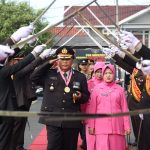 Purnawirawan Dilepas dengan Upacara Pedang Pora, Kapolres Kebumen: Bentuk Penghormatan Polri