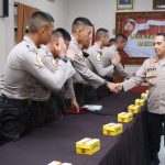Batalyon Ksatriya Hawin Sarwahita melaksanakan Latihan Kerja di Polres Kebumen