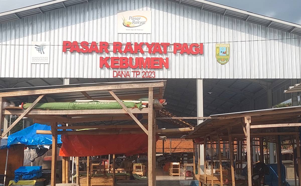 Pasar Pagi Kebumen Bakal Ditata Lebih Representatif