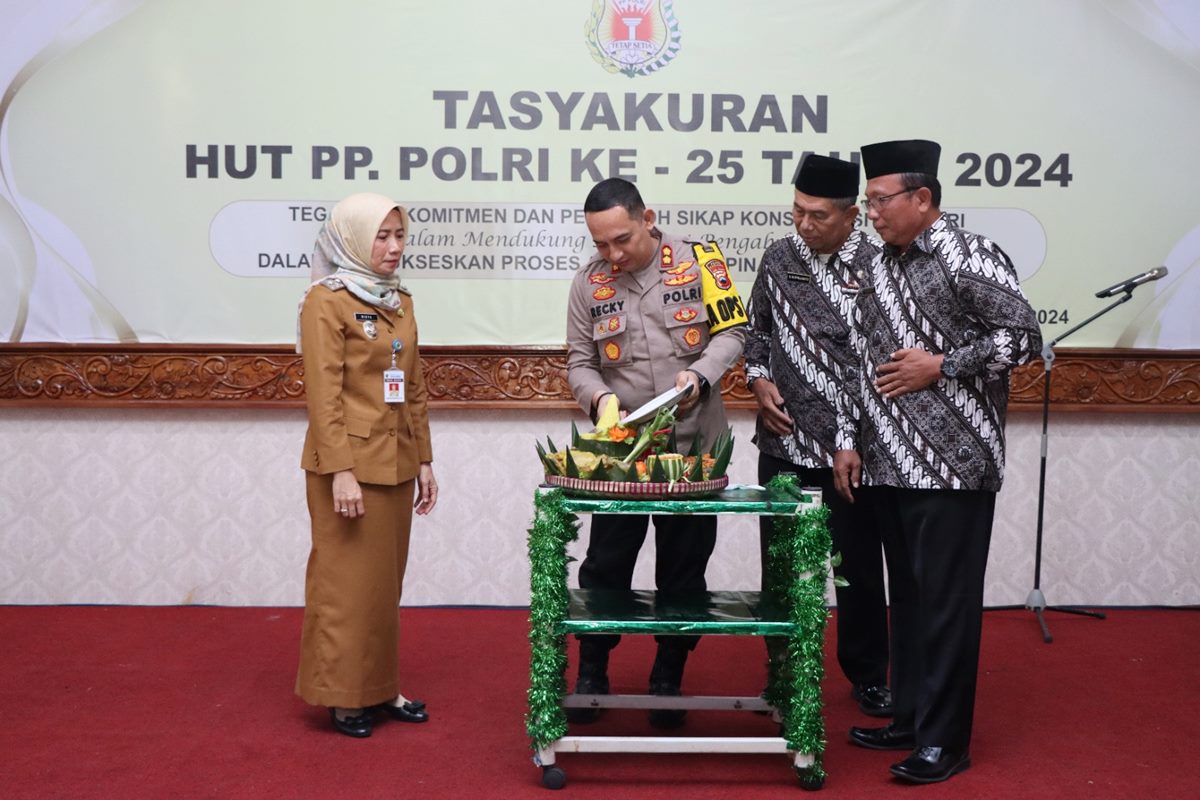 Tasyakuran HUT PP Polri ke 25, Ada Wejangan Sesepuh untuk Polisi yang Masih Aktif