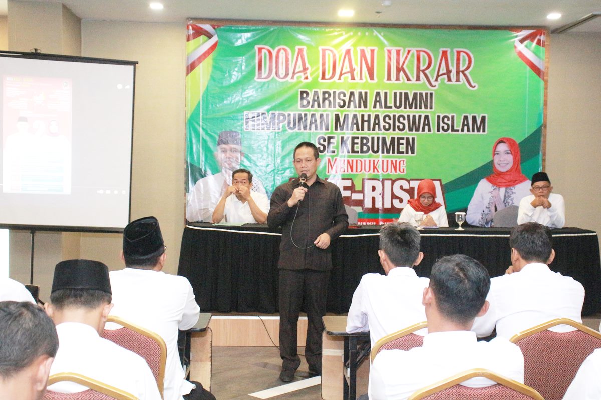 Arif-Rista Dapat Dukungan Alumni HMI, Janjikan Pembangunan Berkelanjutan dan Berkualitas untuk Kebumen